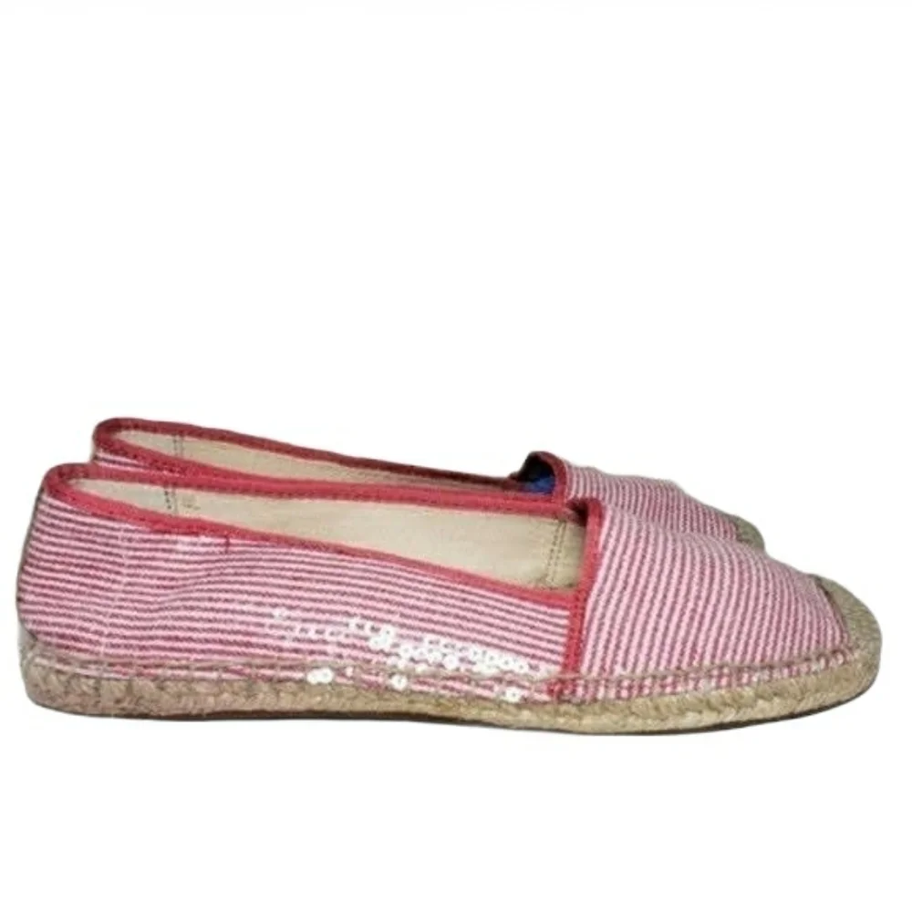Franco Sarto Espadrille Flats A-Whip Sz 7.5M